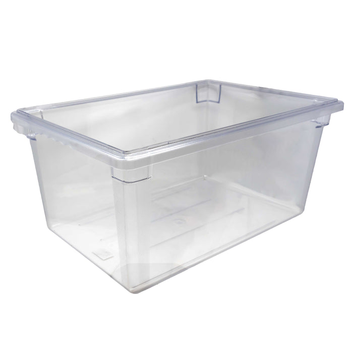 Nella 18" x 26" x 12" Polycarbonate Clear Rectangular Food Storage Box - 85121