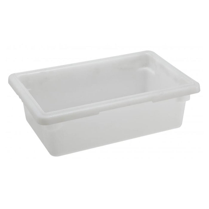 Nella 18" x 12" x 6" Polypropylene White Rectangular Food Storage Box - 85126