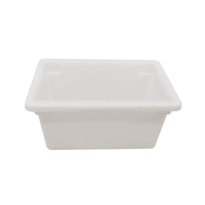 Nella 18" x 12" x 9" Polypropylene White Rectangular Food Storage Box - 85127