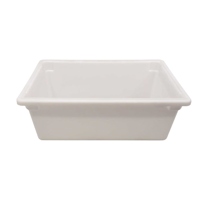 Nella 18" x 26" x 9" Polypropylene White Rectangular Food Storage Box - 85130