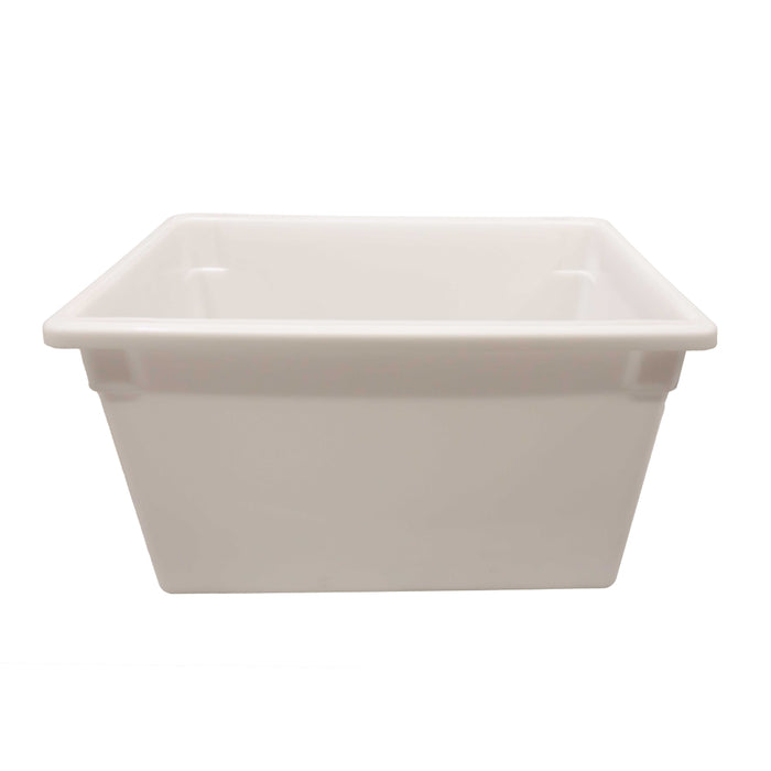 Nella 18" x 26" x 15" Polypropylene White Rectangular Food Storage Box - 85132
