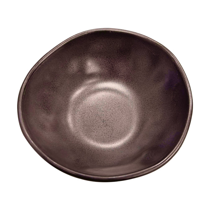 Nella 4.8" Organic Black Porcelain Bowl - 24/Case - ORG 12 BK