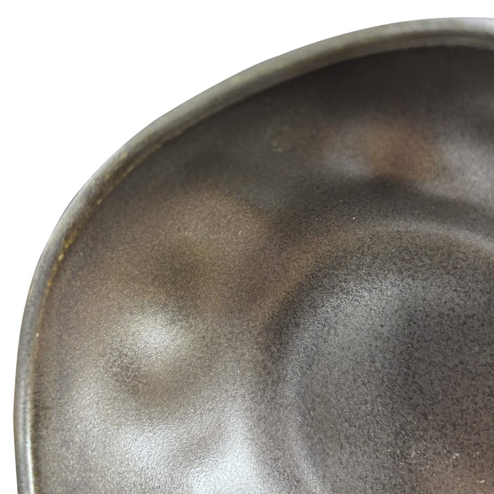 Nella 4.8" Organic Black Porcelain Bowl - 24/Case - ORG 12 BK