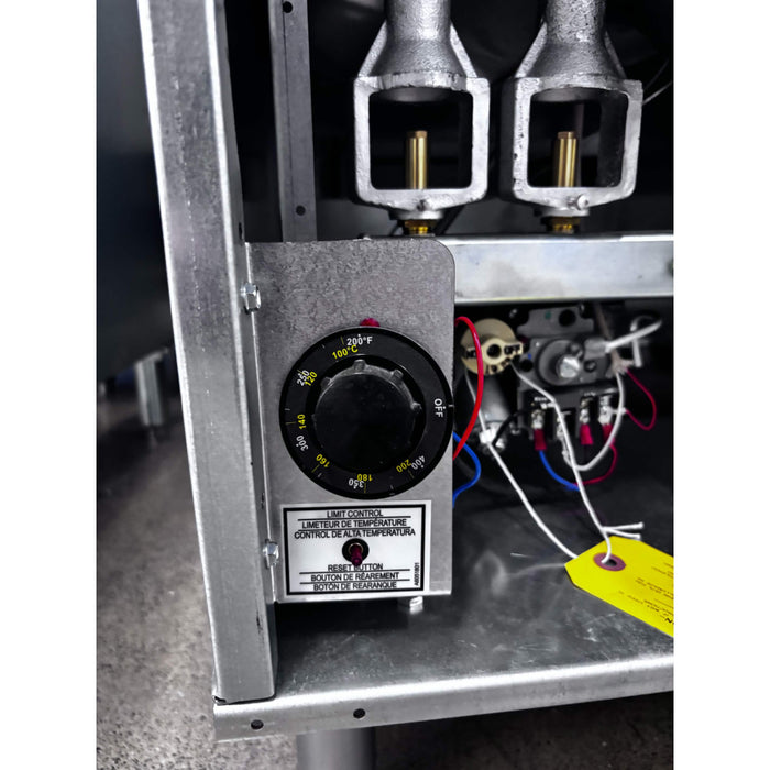 (SCRATCH & DENT) Pitco 65C+ 65-80 Lb. Natural Gas Tube Fired Floor Fryer - 150,000 BTU