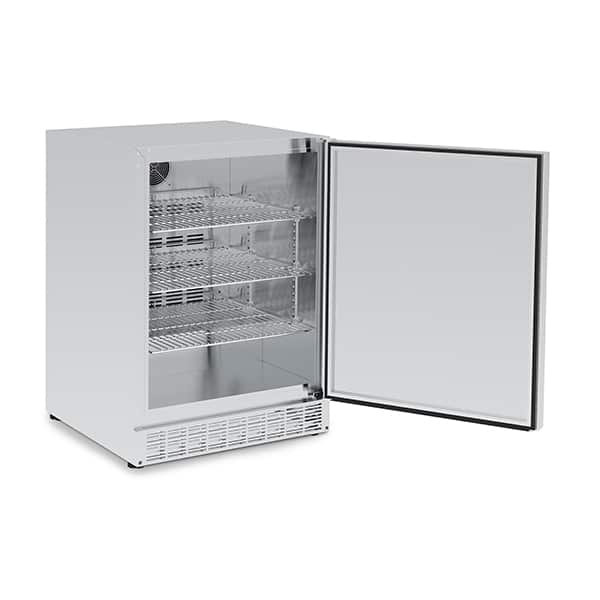Broil King 800149 24" Stainless Steel Integrated Outdoor Fridge - 5.5 cu. ft. Capacity