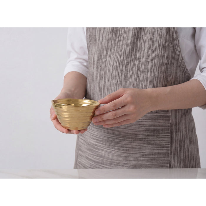Pampa Bay 4" Dorato Gold Round Porcelain Snack Bowl - 2/Case - DOR2994G