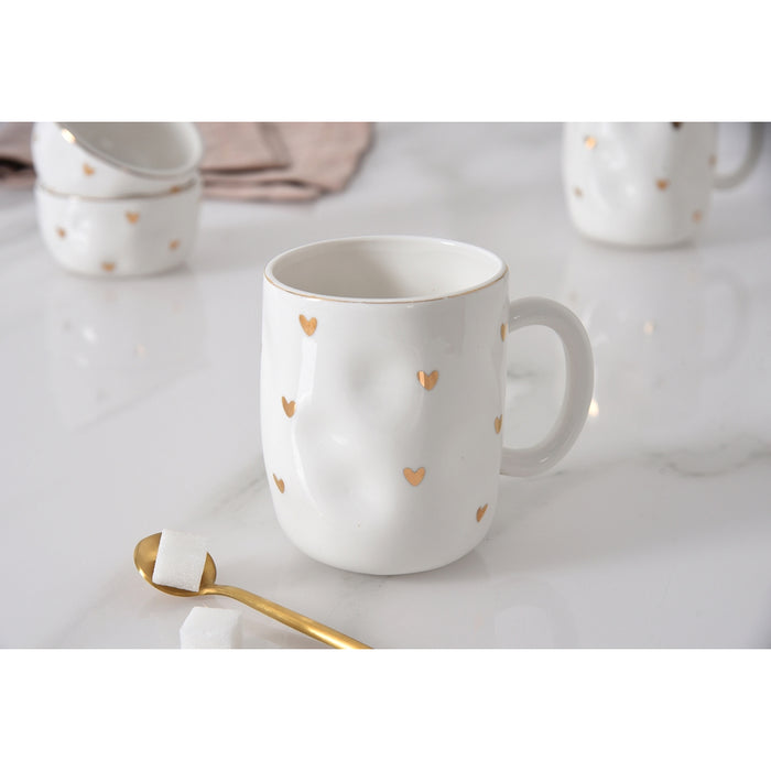 Pampa Bay 16 Oz. Heart to Heart Porcelain Mug - HRT015G