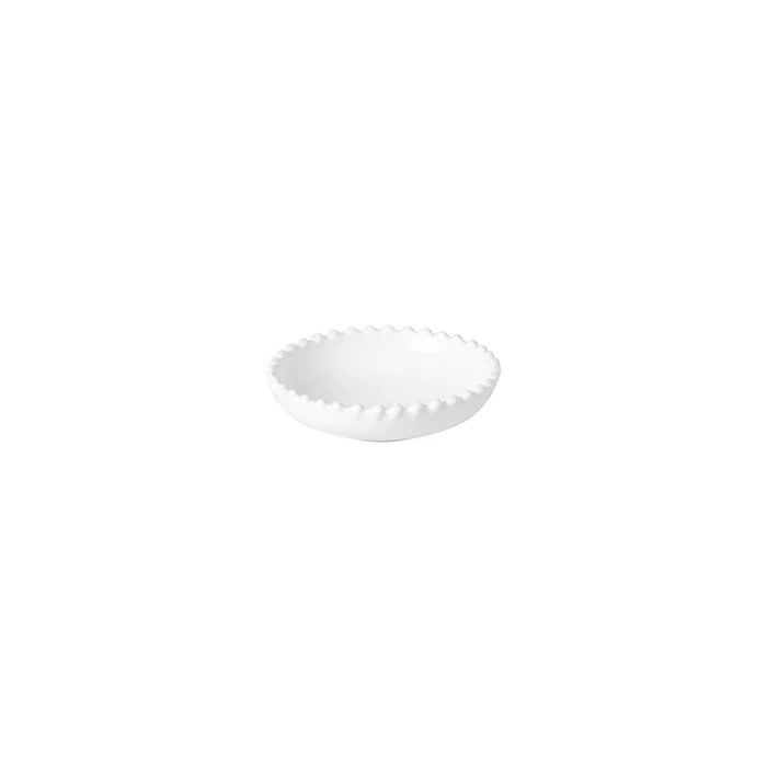 Costa Nova 4.25" Pearl White Round Stoneware Mini Serving Bowl - 6/Case - PEN111-WHI