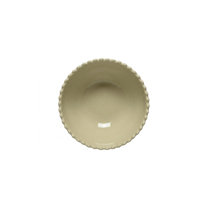 Costa Nova 6.5" Pearl Lily Green Round Stoneware Soup/Cereal Bowl - PES161-LLY