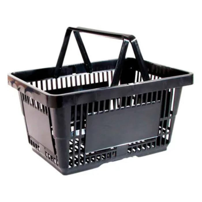 Igloo 22 L Black Plastic Shopping Basket - PHB-22B
