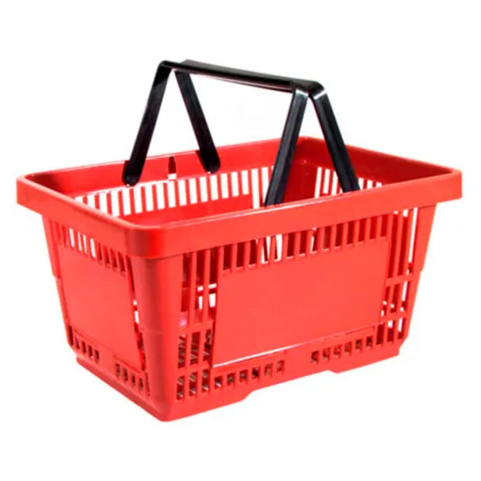 Igloo 22 L Red Plastic Shopping Basket - PHB-22R