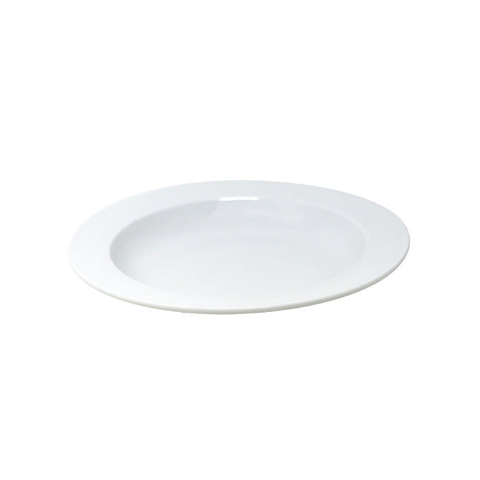 Nella 9.25" White Round Porcelain Parisian Soup Bowl - 24/Case - 19209