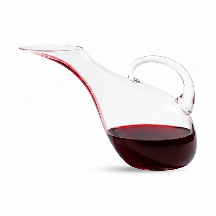 Nella 57.5 Oz. Vino Glass Slanted Wine Carafe - 20888