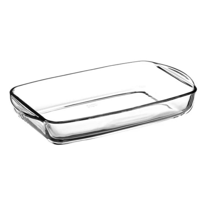 Nella 13.75" x 7.5" Rectangular Pyrex Glass Oven Dish - 59006