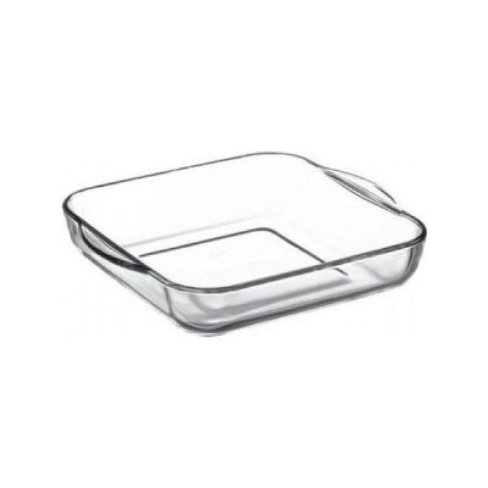 Nella 12.5" Large Square Pyrex Glass Oven Tray - 59024
