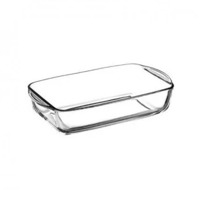 Nella 15.75" x 9.75" Large Rectangular Pyrex Glass Oven Tray - 59124