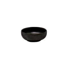 Nella 3" Black Round Deep Porcelain Bowl - 48/Case - 7104 BLACK