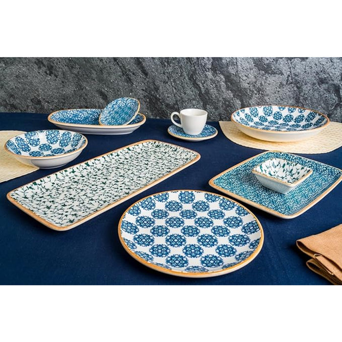 Bonna Calif 10.75" Gourmet Round Porcelain Pasta Plate - 6/Case - CLFGRM27CK