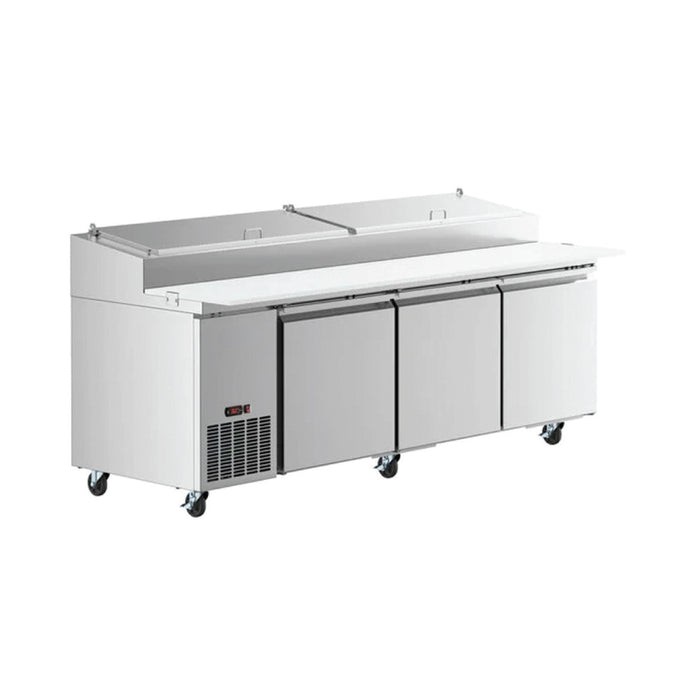EconoCold 92″  3-Door Refrigerated Pizza Prep Table - PICL3-HC