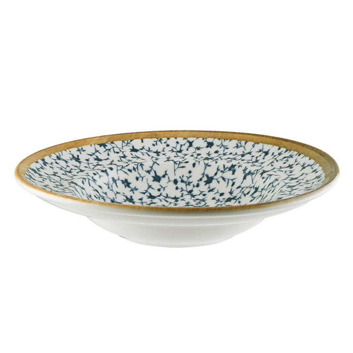 Bonna Calif 10.75" Gourmet Round Porcelain Pasta Plate - 6/Case - CLFGRM27CK