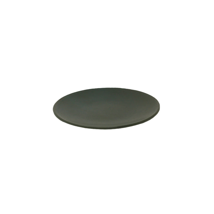 Nella 6.4" Olive Round Porcelain Plate - 24/Case - CP10106 OL