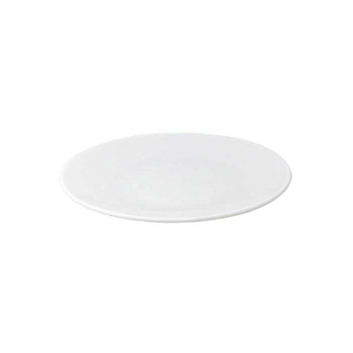 Nella 8" White Round Coupe Porcelain Plate - 24/Case - CP10108