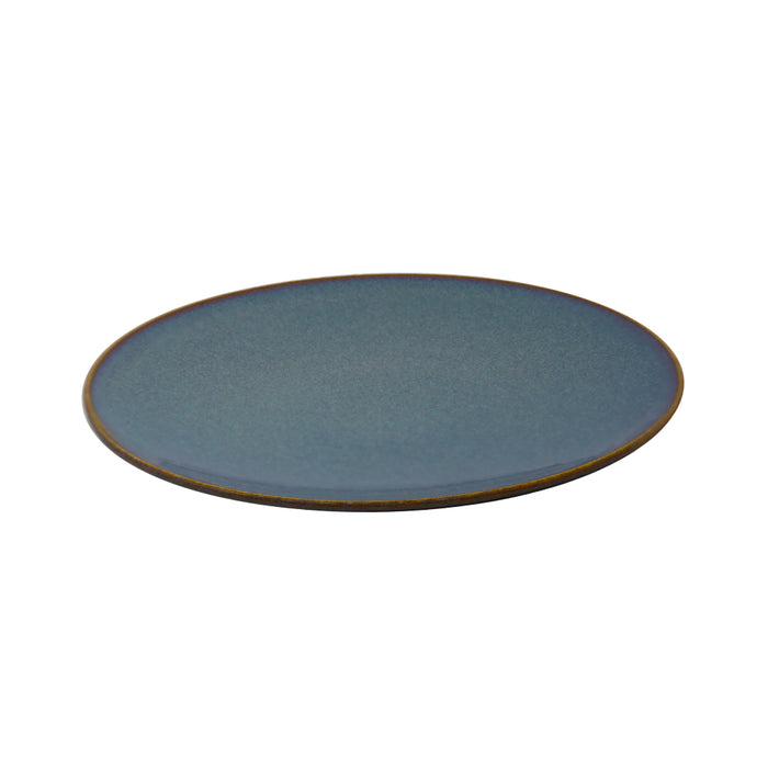 Nella 10.8" Azure Round Coupe Porcelain Plate - 24/Case - CP10110 AZURE