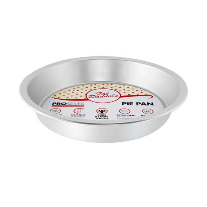 Fat Daddio's 4" Anodized Aluminum Round Pie Pan - PIE-4