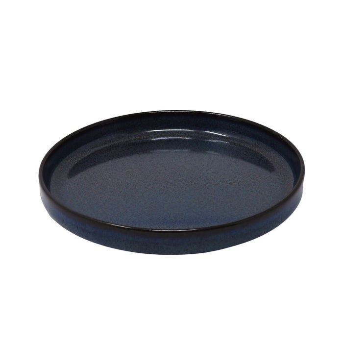 Nella 6.7" Azzaro Porcelain Round Plate - 12/Case - ELPS17AZ