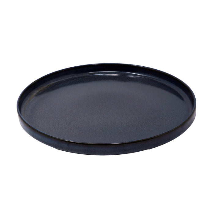 Nella 9.8" Azzaro Round Porcelain Plate - 12/Case - ELPS25AZ