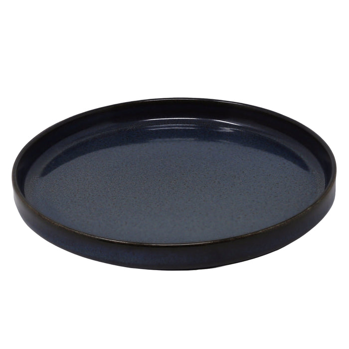 Nella 10.8" Azzaro Round Porcelain Plate - 12/Case - ELPS27AZ