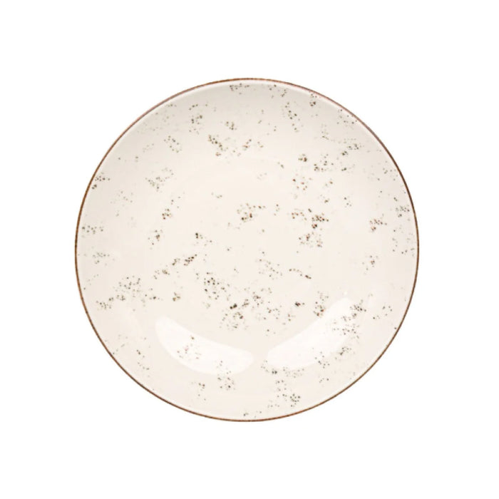 Bonna Grain 8" Gourmet Round Porcelain Deep Plate - 12/Case - GRAGRM20CK