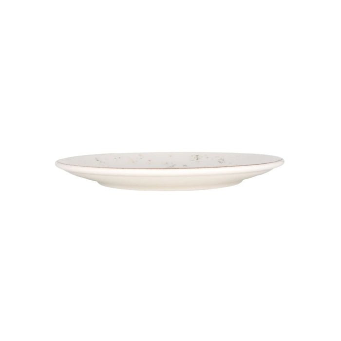 Bonna Grain 8.25" Gourmet Round Porcelain Flat Plate - 12/Case - GRAGRM21DZ