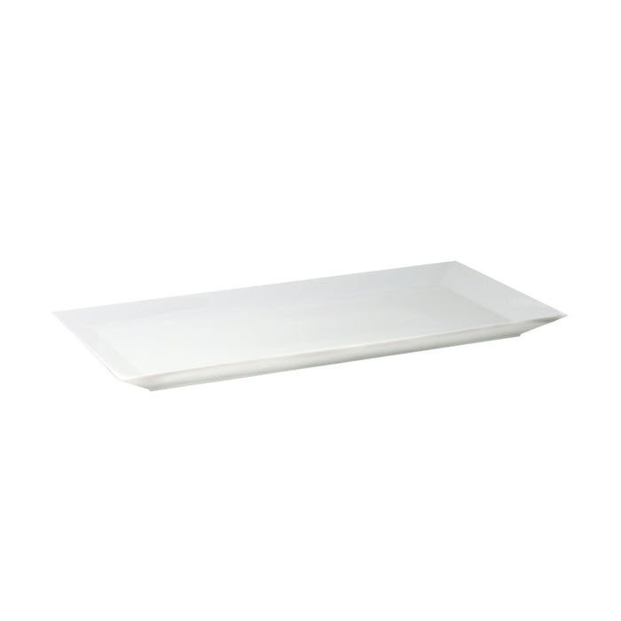 Nella 15.6" x 8.4" White Rectangular Porcelain Plate - IT08