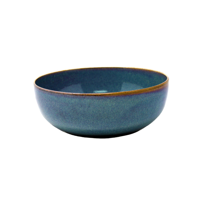 Nella 9.2" Azure Round Deep Porcelain Bowl - 4/Case - ITB01 AZ