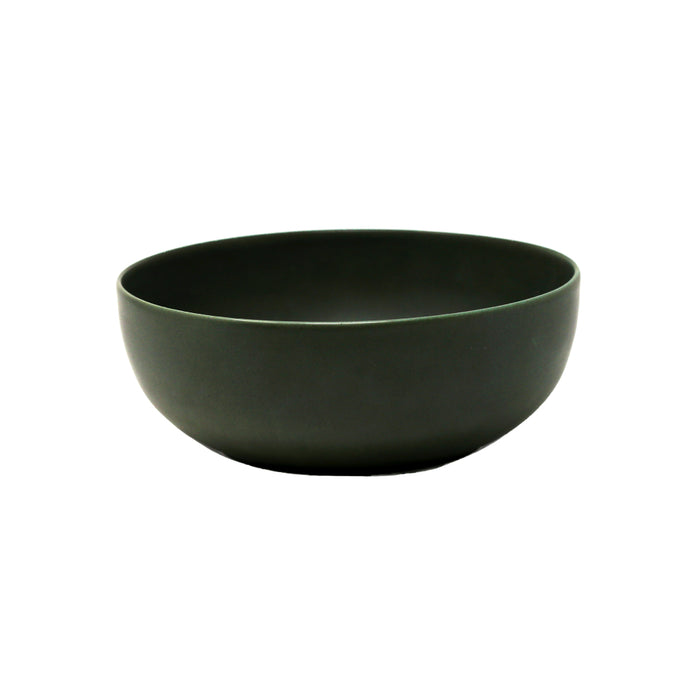 Nella 9.2" Olive Round Deep Porcelain Bowl - 4/Case - ITB01 OLIVE
