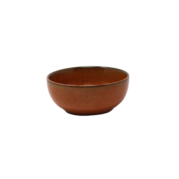 Nella 4" Rustic Round Deep Porcelain Bowl - 48/Case - ITB06 R5G