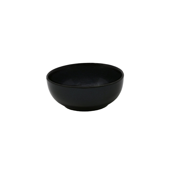 Nella 4.8" Deep Moon Black Porcelain Salad Bowl - ITB05 MOON