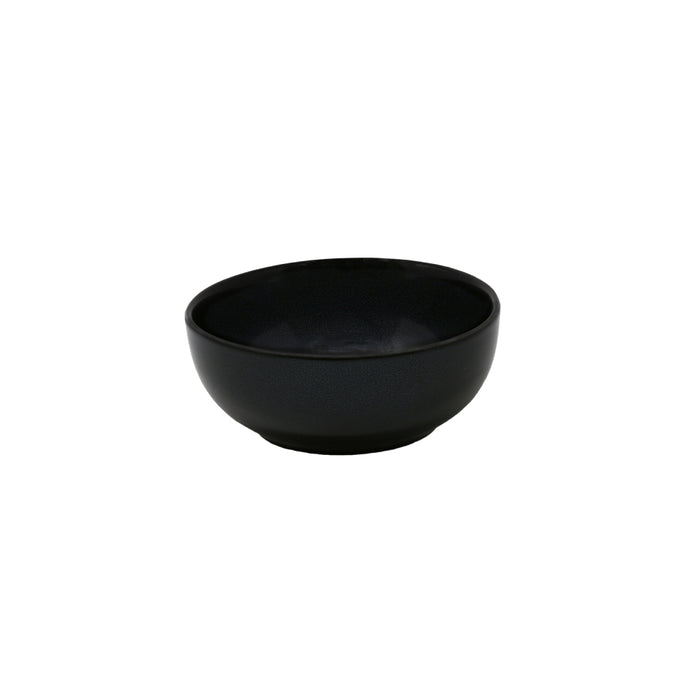Nella 4.8" Moon Black Round Deep Porcelain Bowl - 24/Case - ITB05 MOON