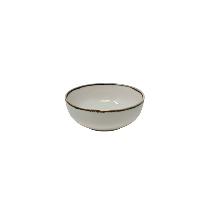 Nella 4.8" Tawny Round Deep Porcelain Bowl - 24/Case - ITB05 TAWNY