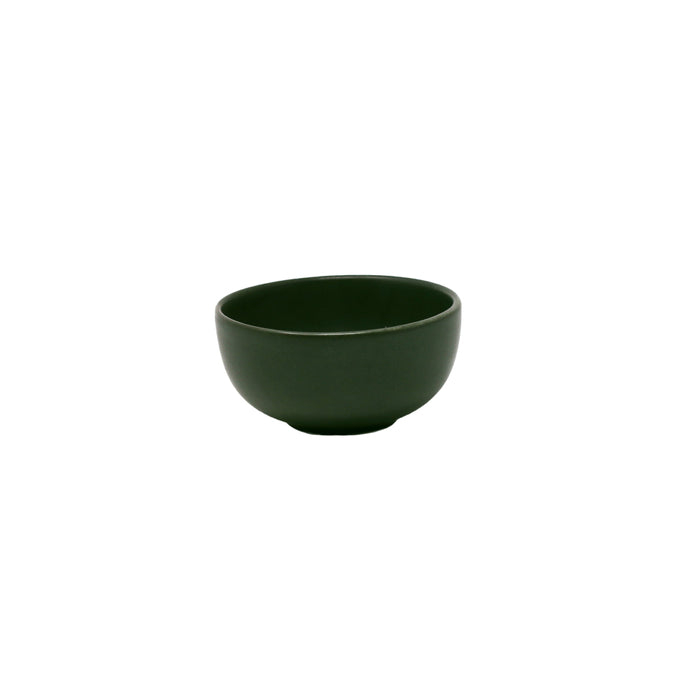 Nella 4" Olive Round Deep Porcelain Bowl - 48/Case - ITB06 OL
