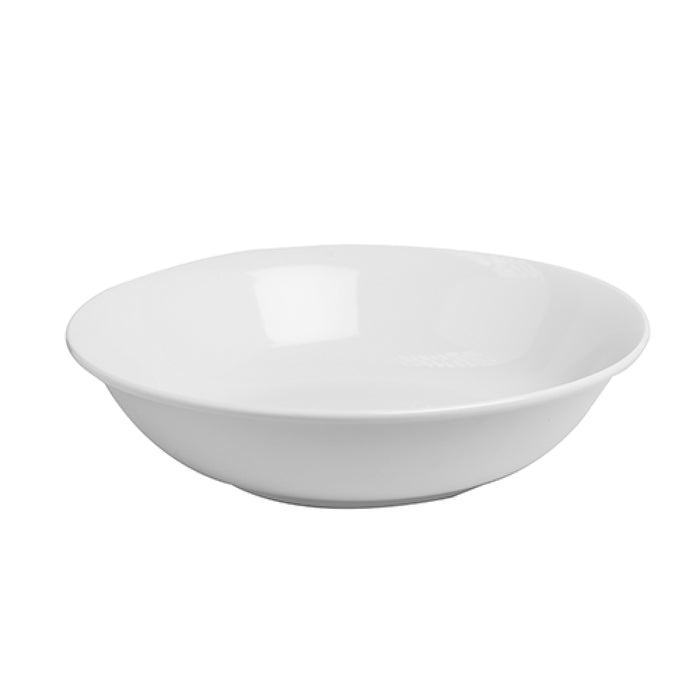 Nella 11.8" White Round Porcelain Lybia Bowl - LB-01