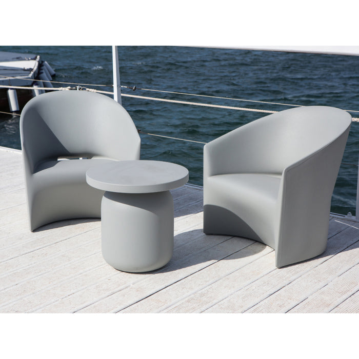 Serralunga Antracite Pine Beach Club Chair - PINEBEA/AC-ANT