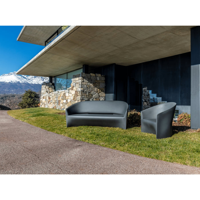 Serralunga Antracite Pine Beach Sofa - PINEBEA/SO-ANT