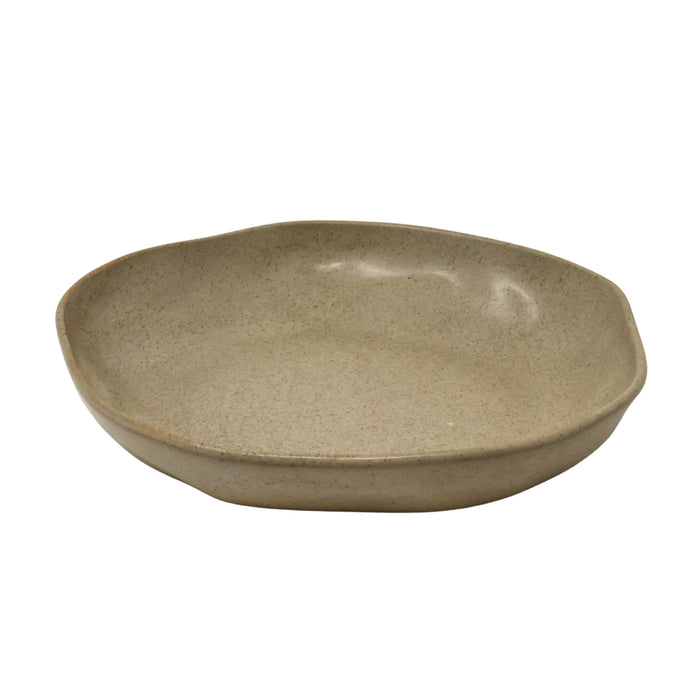 Nella 10" Obelisque Round Deep Plate - 12/Case - ORG 25 OBELISQUE