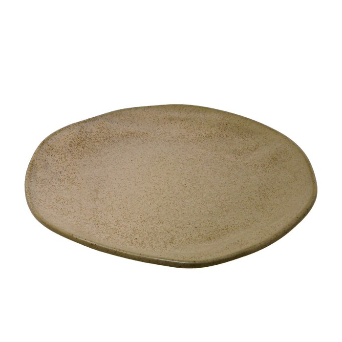 Nella 10.8" Obelisque Round Flat Plate - 24/Case - ORG 27 OBELISQUE