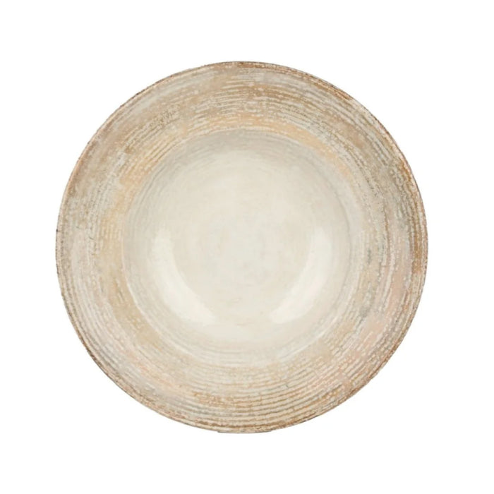 Bonna Patera 10.5" Gourmet Round Porcelain Deep Plate - 6/Case - PTRGRM27CK