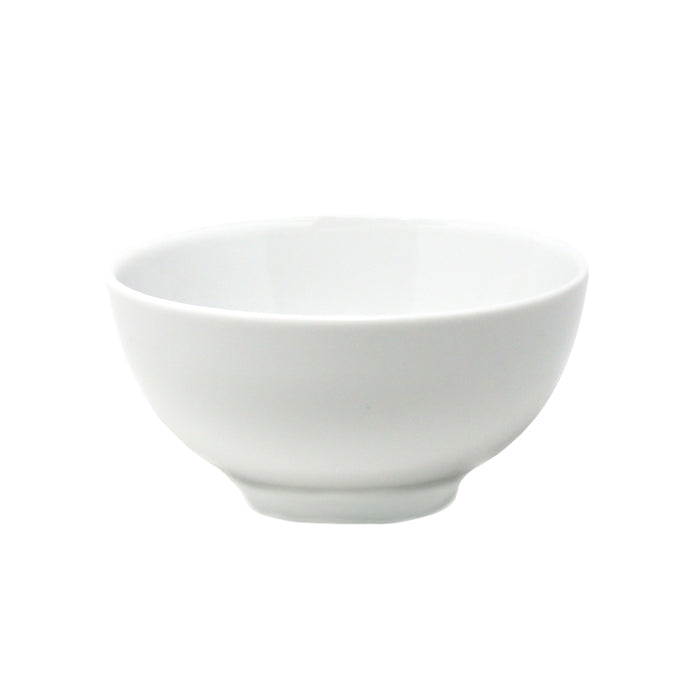 Nella 6" White Round Porcelain Rice Bowl - 24/Case - RB02