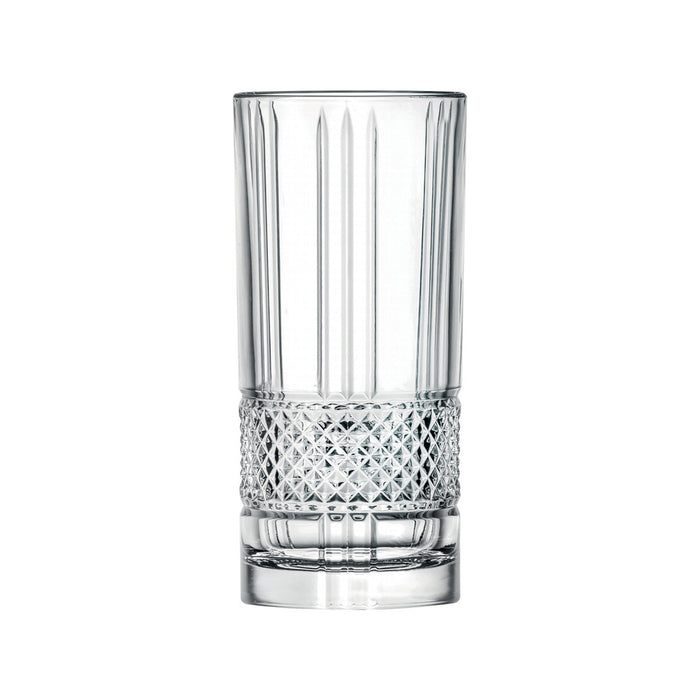 RCR Cristalleria Italiana 12.5 Oz. Brillante Highball Glass - 6/Case - RB26719