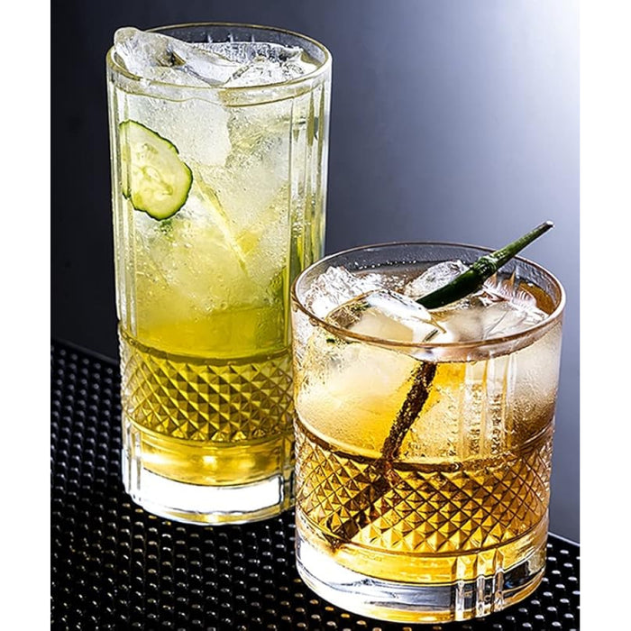 RCR Cristalleria Italiana 11.5 Oz. Brillante DOF Drinking Glass - 6/Case - RB26720